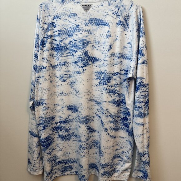 Columbia Sportswear PFG Size Large (L) Columbia Men's Long Sleeve Athletic Shirt - Picture 4 of 4